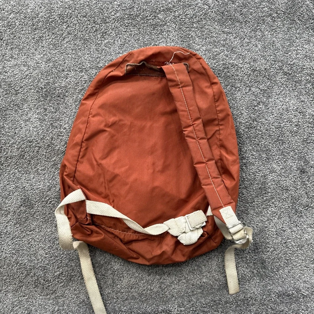 Vintage 70s 80s Converse All Star Crossbody Back Pack Bag Red Zip
